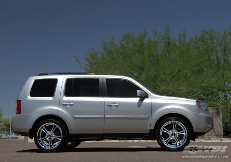 2010 Honda Pilot with Avenue A604 wheels