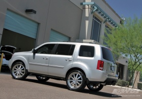 2010 Honda Pilot with Vossen VVS-083 wheels