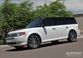 2010 Ford Flex with 2Crave No.01 wheels