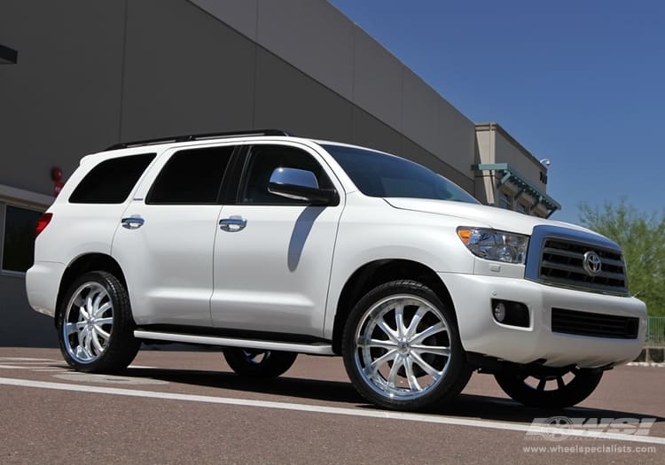 2010 Toyota Sequoia with Lexani LSS-10 wheels