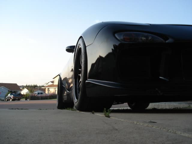 1994 Mazda RX-7 with 18x10 Enkei RPF1 wheels