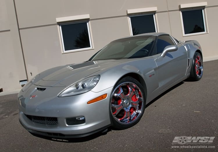 2009 Chevrolet Corvette with Asanti AFC-403 wheels