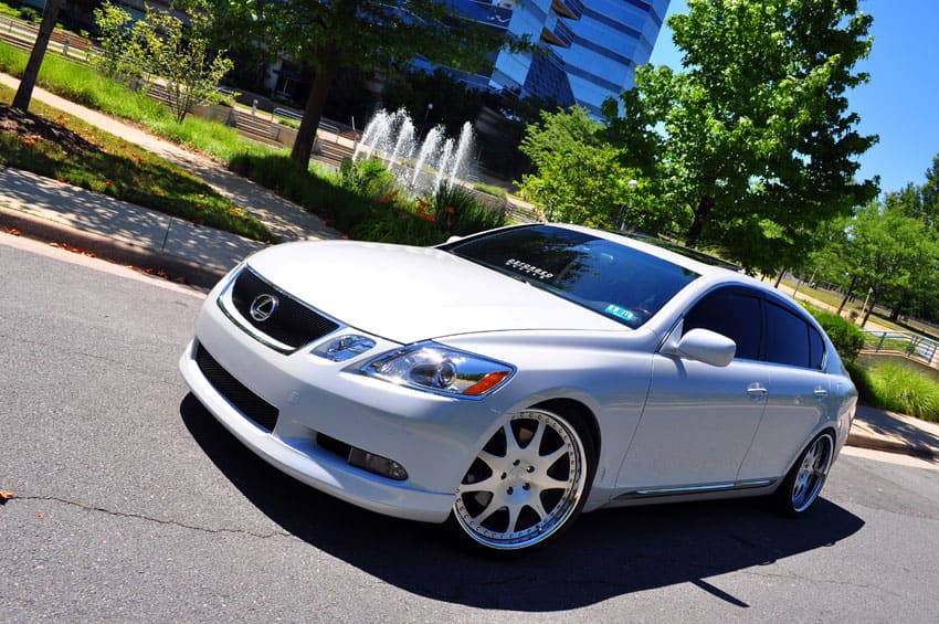 2007 Lexus GS 350 with 20x9 D2 Forged VS7 wheels