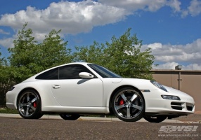 2009 Porsche 911 with Vossen VVS-084 wheels