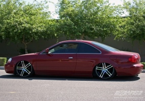 2002 Acura CL with MKW M72 wheels