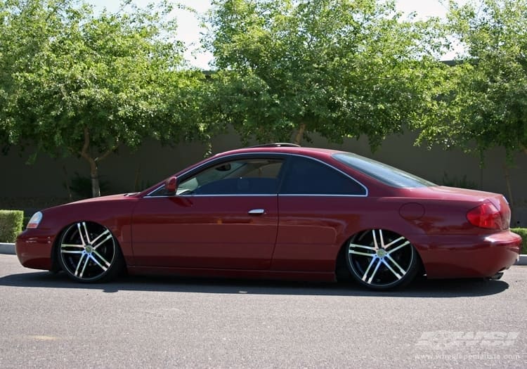 2002 Acura CL with MKW M72 wheels