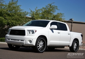 2010 Toyota Tundra with Lexani LSS-10 wheels
