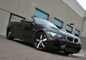 2010 BMW M3 with Vossen VVS-084 wheels