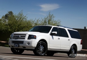 2010 Ford Expedition with 2Crave No.01 wheels