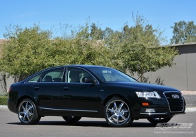 2010 Audi A6 with Vossen VVS-086 wheels