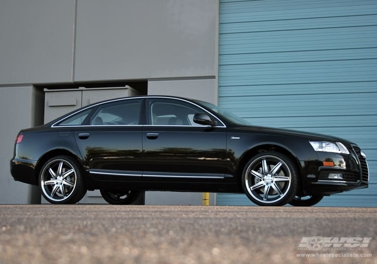 2010 Audi A6 with Vossen VVS-086 wheels