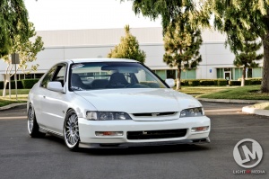 1995 Honda Accord with 17x8 Sprint Hart Formula CP-R wheels