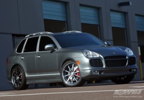 2009 Porsche Cayenne with Lexani LSS-10 wheels