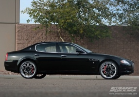 2010 Maserati Quattroporte with GFG Newport wheels