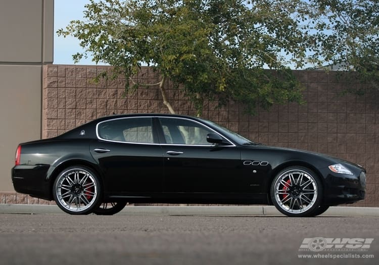 2010 Maserati Quattroporte with GFG Newport wheels