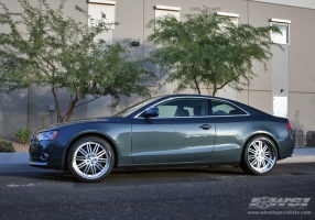 2009 Audi A5 with Vossen VVS-082 wheels