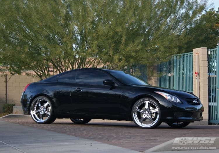 2009 Infiniti G37 with Giovanna Spezia-5 wheels