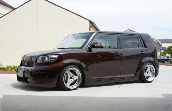 2009 Scion xB with 17x8 yokohama advan oni wheels