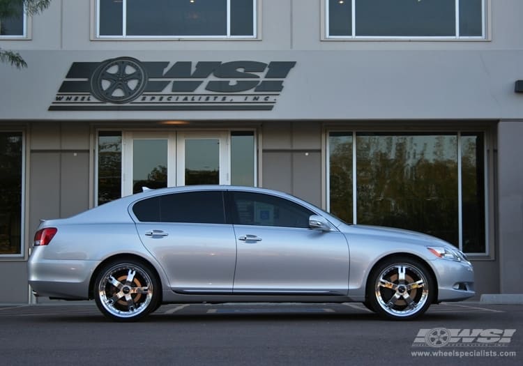 2010 Lexus GS 350 with Giovanna Qatar wheels