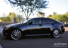 2009 Lexus IS 250 with Giovanna Santorini wheels