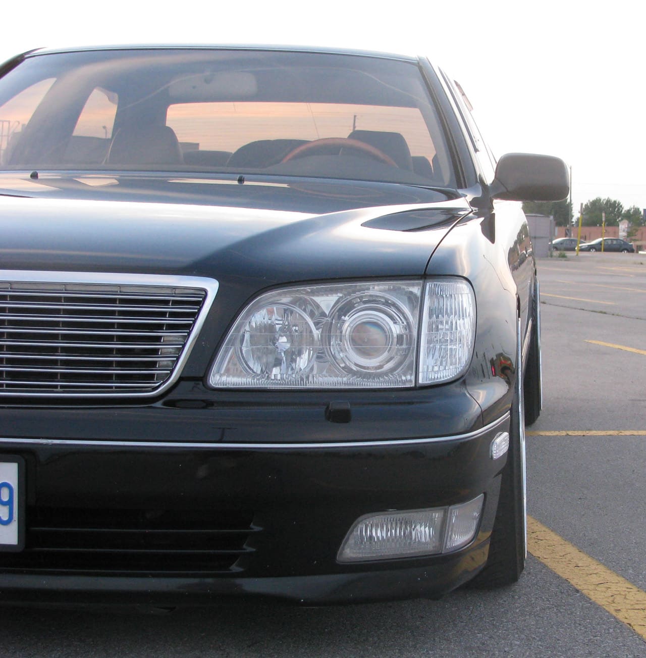 2000 Lexus LS 400 with 19x9.5 Junction Produce Scara Ver. 1 wheels