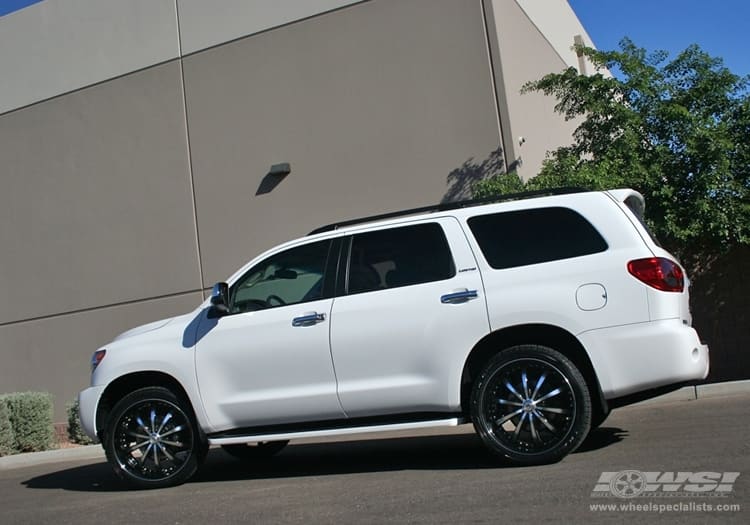 2010 Toyota Sequoia with Lexani LSS-10 wheels