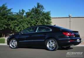 2009 Volkswagen CC with Vossen VVS-075 wheels