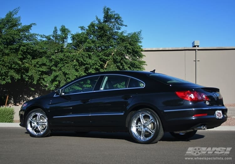 2009 Volkswagen CC with Vossen VVS-075 wheels