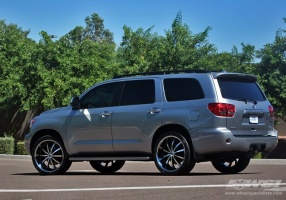 2008 Toyota Sequoia with Lexani LSS-10 wheels