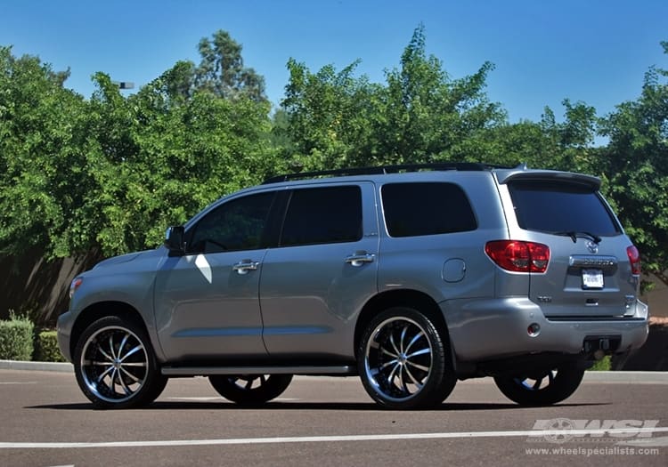 2008 Toyota Sequoia with Lexani LSS-10 wheels