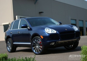 2008 Porsche Cayenne with Giovanna Santorini wheels