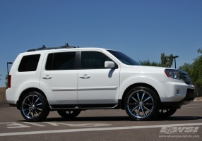 2009 Honda Pilot with Lexani LSS-10 wheels