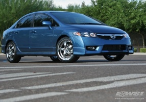 2009 Honda Civic with Enkei LS-5 wheels