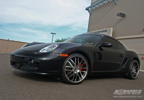 2008 Porsche Cayman with Vossen VVS-094 wheels