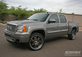2009 GMC Sierra 2500HD with GFG Trento-7 wheels