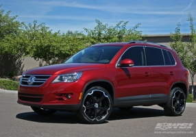 2009 Volkswagen Tiguan with Giovanna Dalar-5 wheels