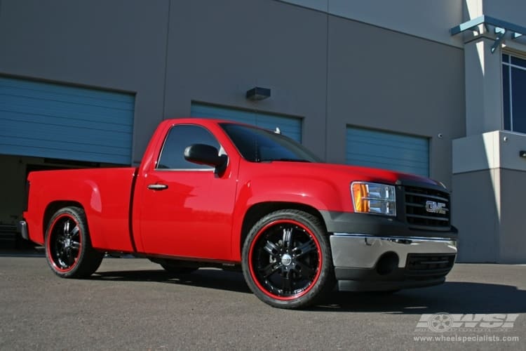 2008 GMC Sierra 2500HD with Giovanna Barcelona wheels