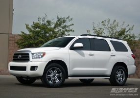 2008 Toyota Sequoia with Ballistic 810-Wizard wheels