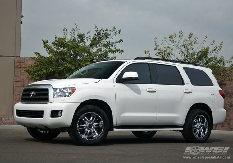 2008 Toyota Sequoia with Ballistic 810-Wizard wheels