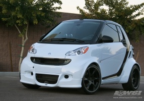 2009 Smart fortwo with Lorinser Speedy wheels
