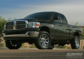 2008 Dodge Ram 2500 with Ballistic 814-Jester wheels