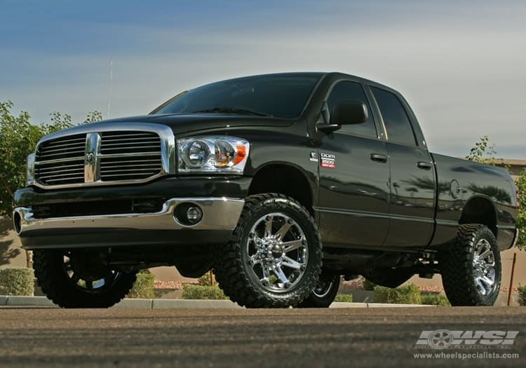 2008 Dodge Ram 2500 with Ballistic 814-Jester wheels