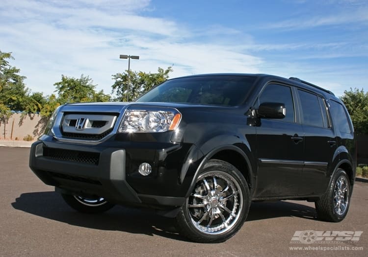2008 Honda Pilot with MKW M73 wheels