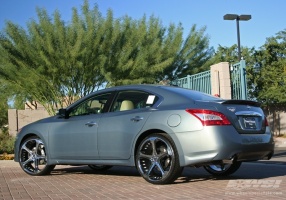 2009 Nissan Maxima with Giovanna Dalar-5 wheels