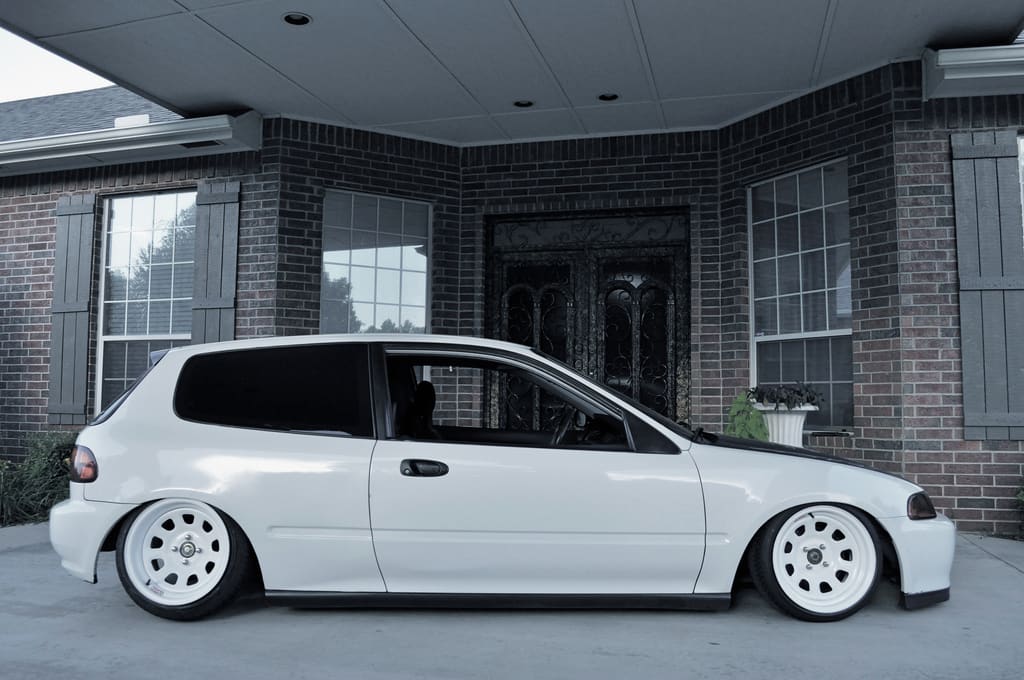 1992 Honda Civic with 15x8 Diamond Racing PRO Wide-5 wheels