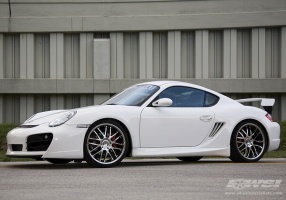 2008 Porsche Cayman with Vossen VVS-094 wheels