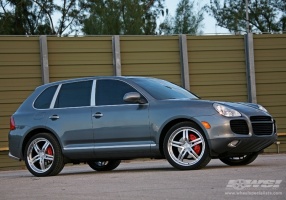 2006 Porsche Cayenne with Vossen VVS-078 wheels