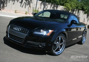 2009 Audi TT with Giovanna Spezia-5 wheels
