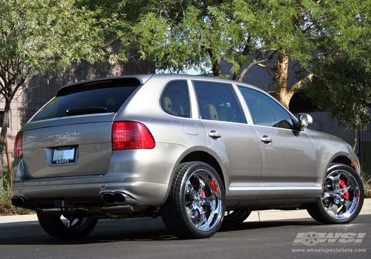 2006 Porsche Cayenne with GFG Trento-5 wheels