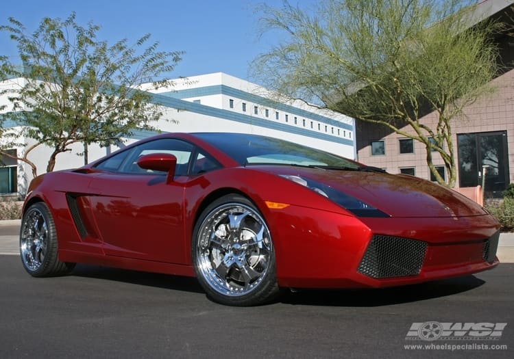 2007 Lamborghini Gallardo with GFG Trento-5 wheels
